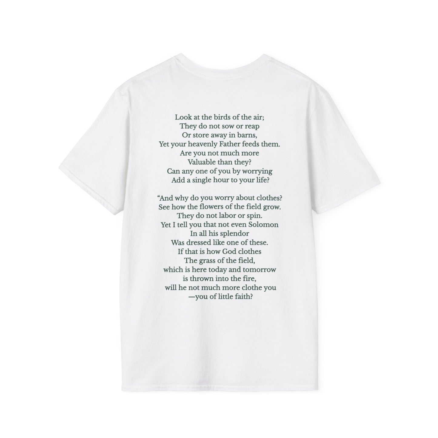 God’s Got You – Matthew 6:26 Christian T-Shirt | Faith-Based Encouragement Tee for Men & Women