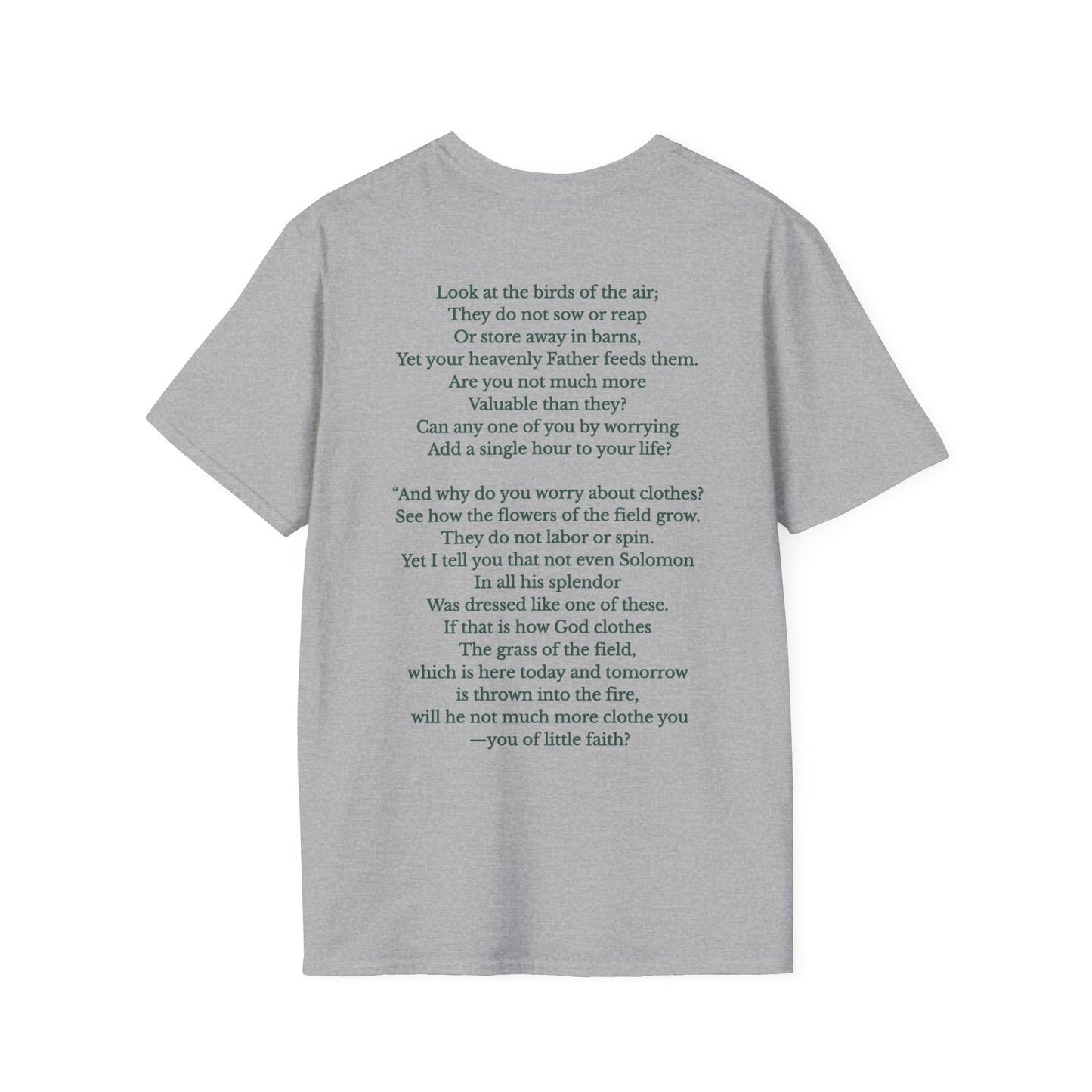 God’s Got You – Matthew 6:26 Christian T-Shirt | Faith-Based Encouragement Tee for Men & Women