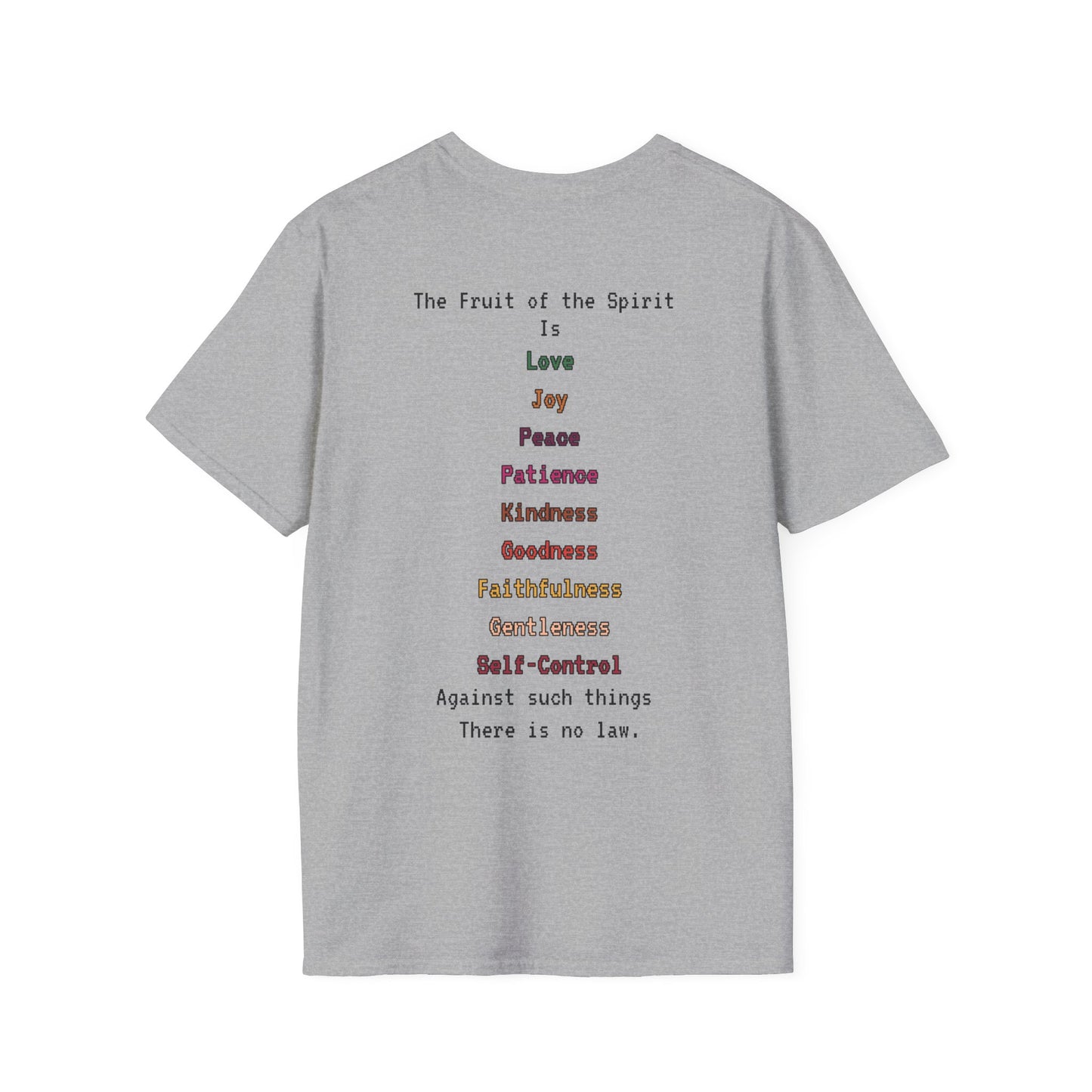 Fruit of the Spirit Tee – Galatians 5:22-23 Christian T-Shirt | Vintage Whimsical Faith Apparel for Men & Women