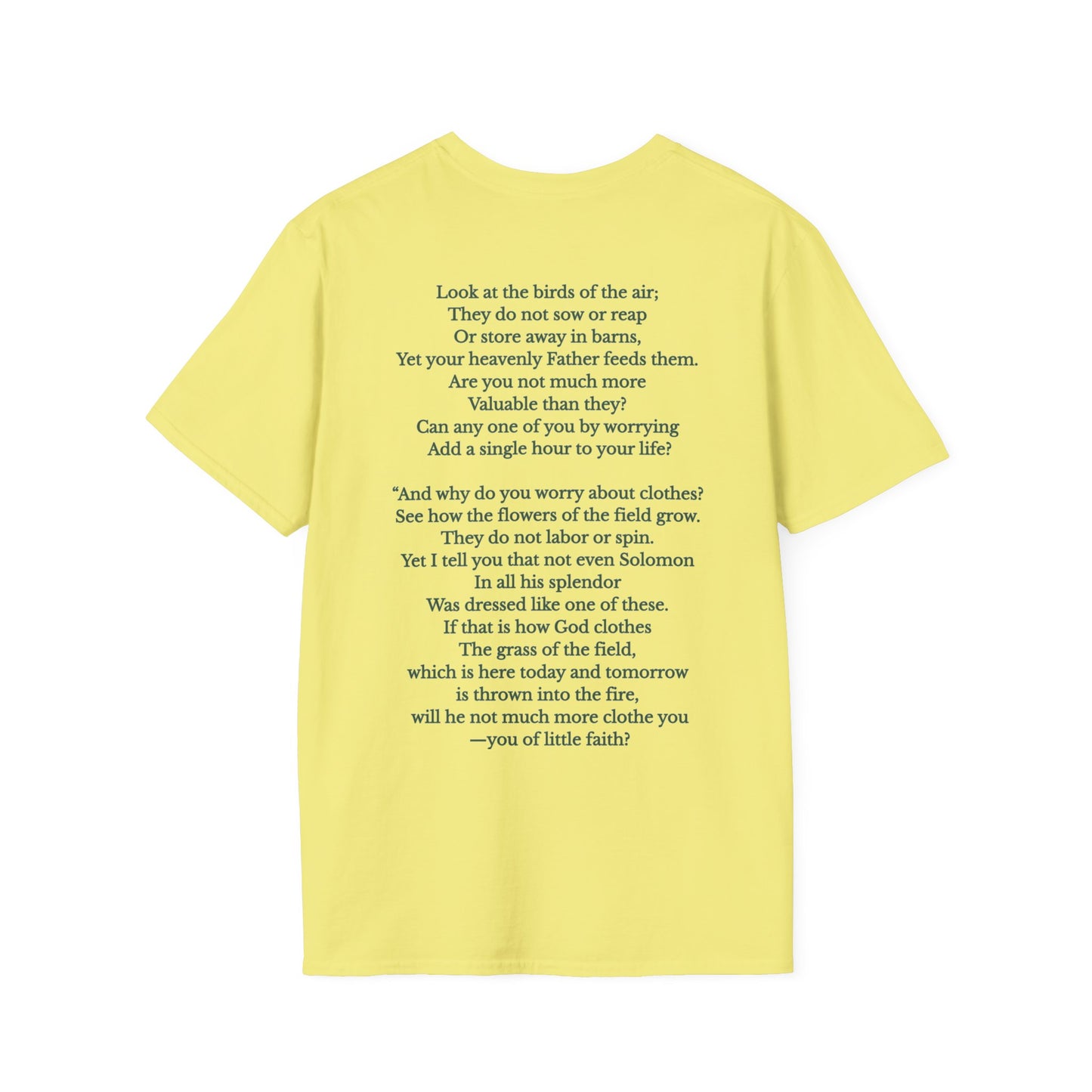 God’s Got You – Matthew 6:26 Christian T-Shirt | Faith-Based Encouragement Tee for Men & Women