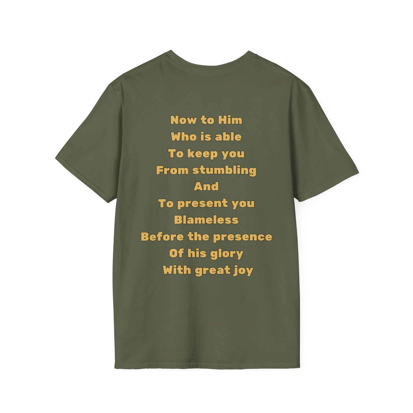 Stumble Guard – Jude 1:24 Christian T-Shirt | Vintage Faith-Based Graphic Tee for Men & Women