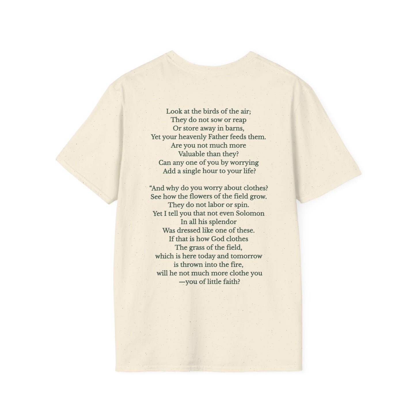 God’s Got You – Matthew 6:26 Christian T-Shirt | Faith-Based Encouragement Tee for Men & Women