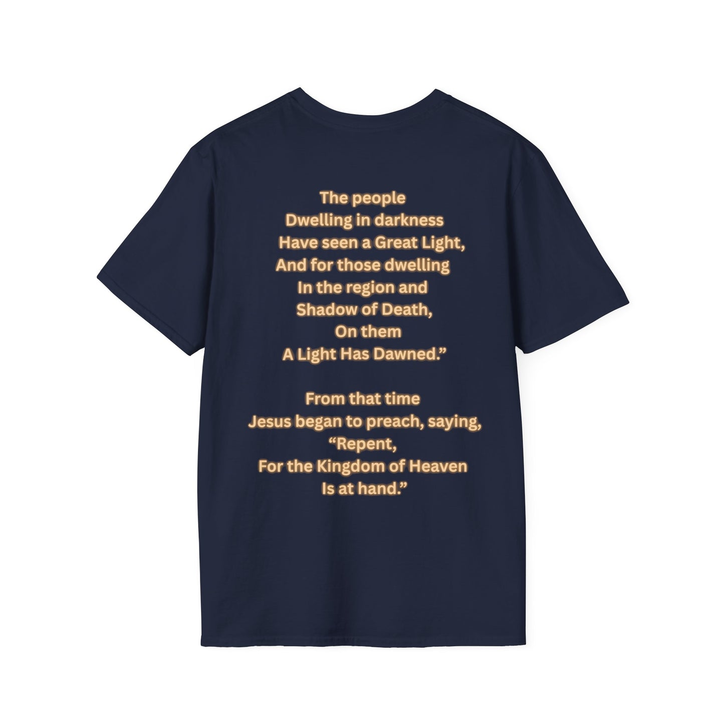 Repent – Matthew 4:16-17 Christian T-Shirt | Kingdom Call Faith Tee for Revival and Transformation