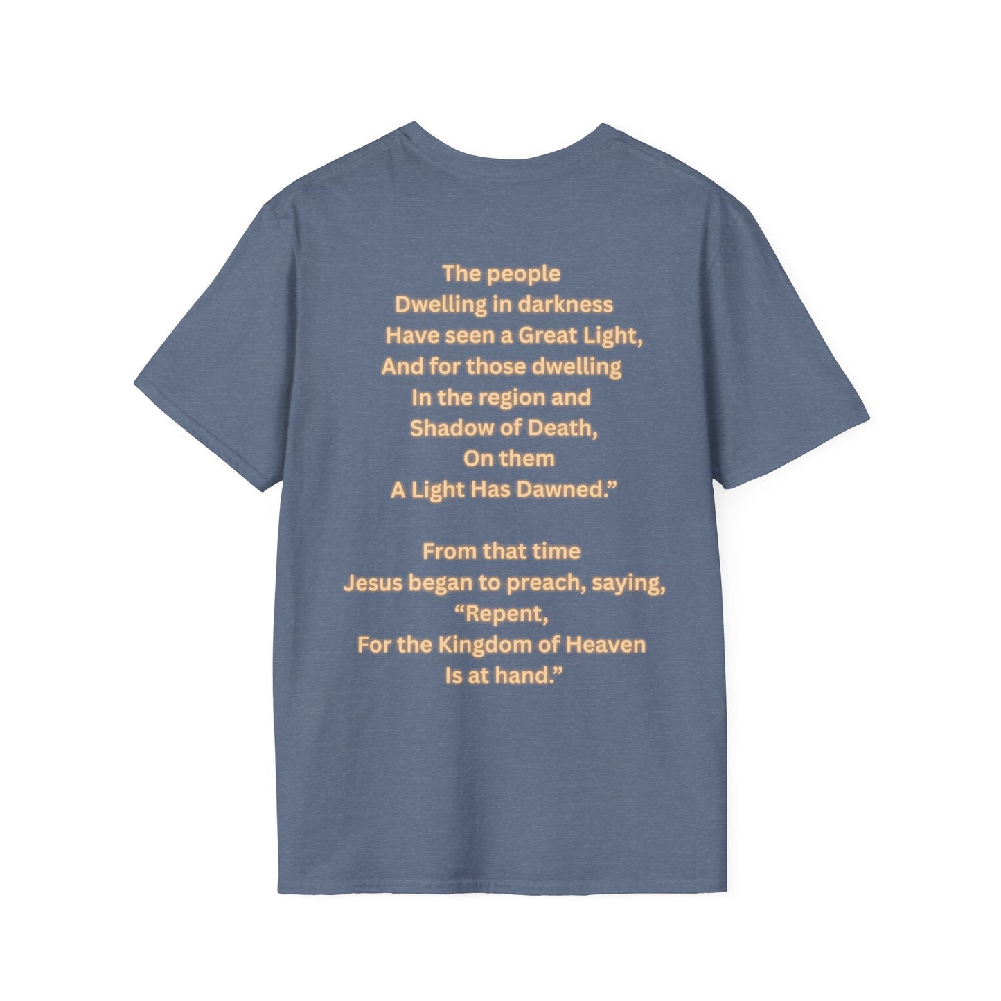 Repent – Matthew 4:16-17 Christian T-Shirt | Kingdom Call Faith Tee for Revival and Transformation