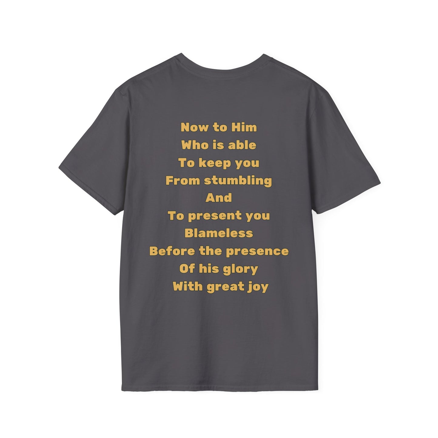 Stumble Guard – Jude 1:24 Christian T-Shirt | Vintage Faith-Based Graphic Tee for Men & Women