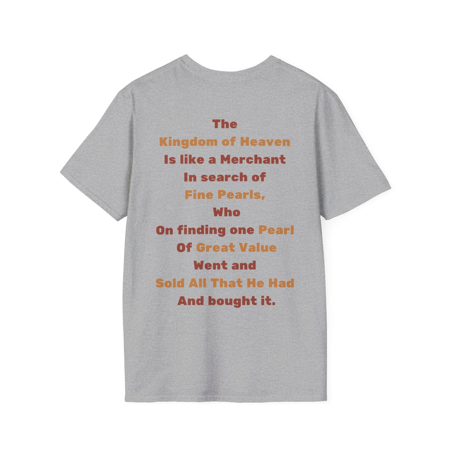 Nothing Compares – Matthew 13:45-46 Christian T-Shirt | Pearl of Great Price Kingdom Tee