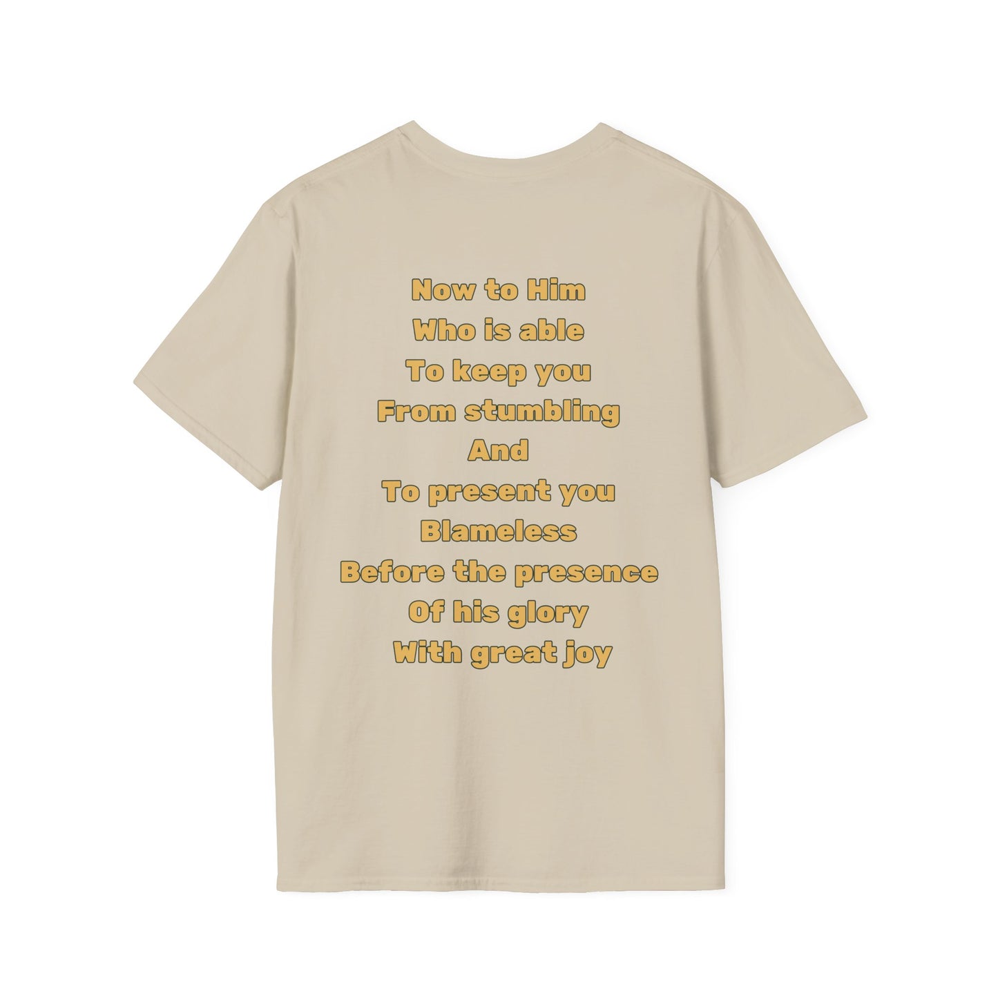 Stumble Guard – Jude 1:24 Christian T-Shirt | Vintage Faith-Based Graphic Tee for Men & Women