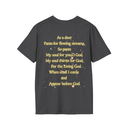 Oh Deer – Christian T-Shirt Inspired by Psalm 42:1–2 | W.O.G. Wear