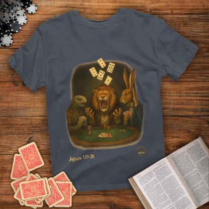 Listen Speak Christian T-Shirt – Be Quick to Hear, Slow to Speak, Slow to Anger (James 1:19–20)