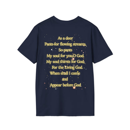 Oh Deer – Christian T-Shirt Inspired by Psalm 42:1–2 | W.O.G. Wear