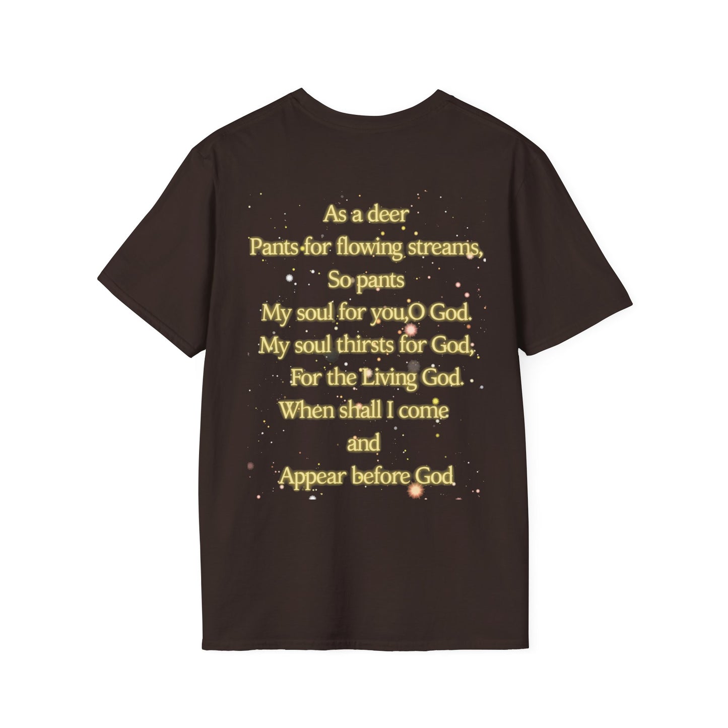 Oh Deer – Christian T-Shirt Inspired by Psalm 42:1–2 | W.O.G. Wear