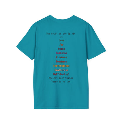 Fruit of the Spirit Tee – Galatians 5:22-23 Christian T-Shirt | Vintage Whimsical Faith Apparel for Men & Women